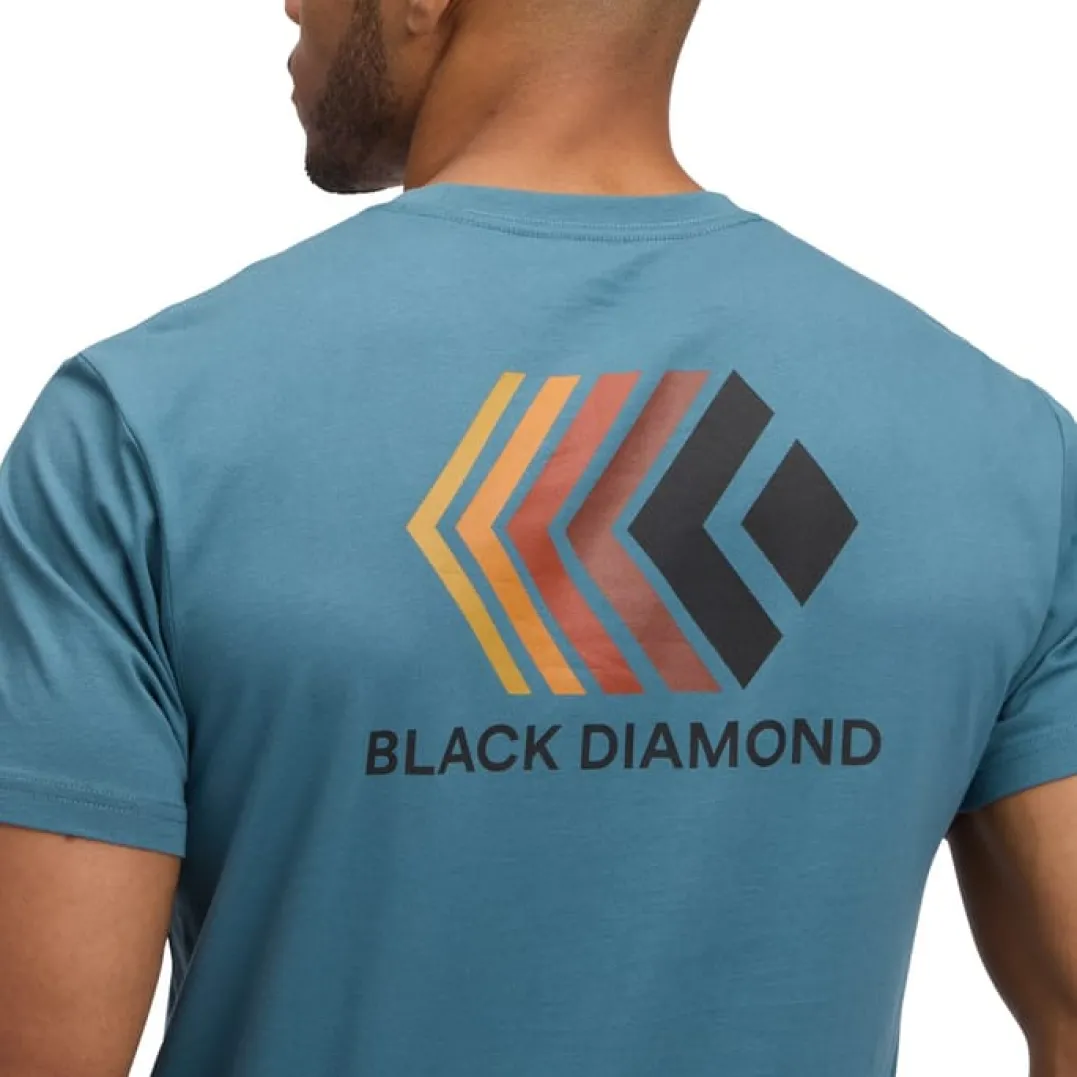 Black Diamond Men's Faded SS Tee Creek Blue