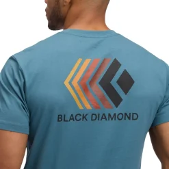Black Diamond Men's Faded SS Tee Creek Blue