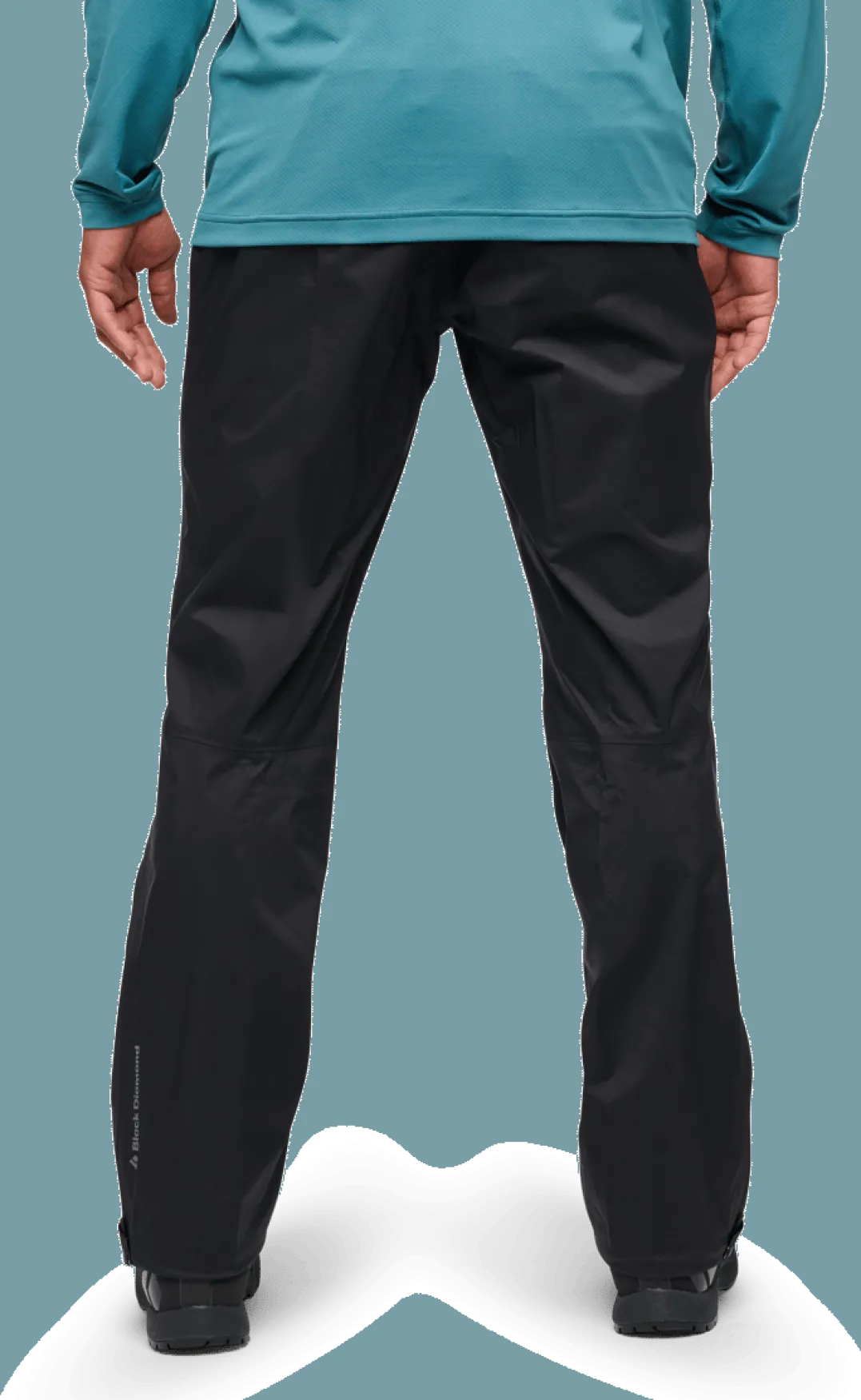 Black Diamond Men's Fineline Stretch Full Zip Pants Black