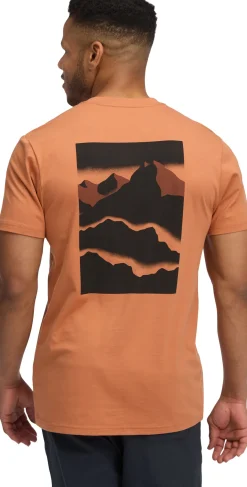 Black Diamond Men's Mountainscape Short Sleeve Tee Moab Brown