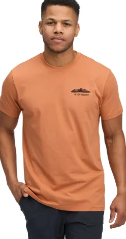 Black Diamond Men's Mountainscape Short Sleeve Tee Moab Brown