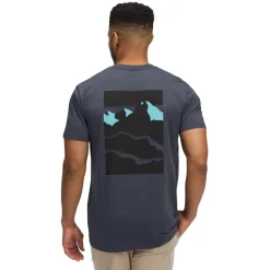Black Diamond Men's Mountainscape Short Sleeve Tee Charcoal