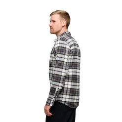 Black Diamond Men's Project Flannel Shirt Black-chalk