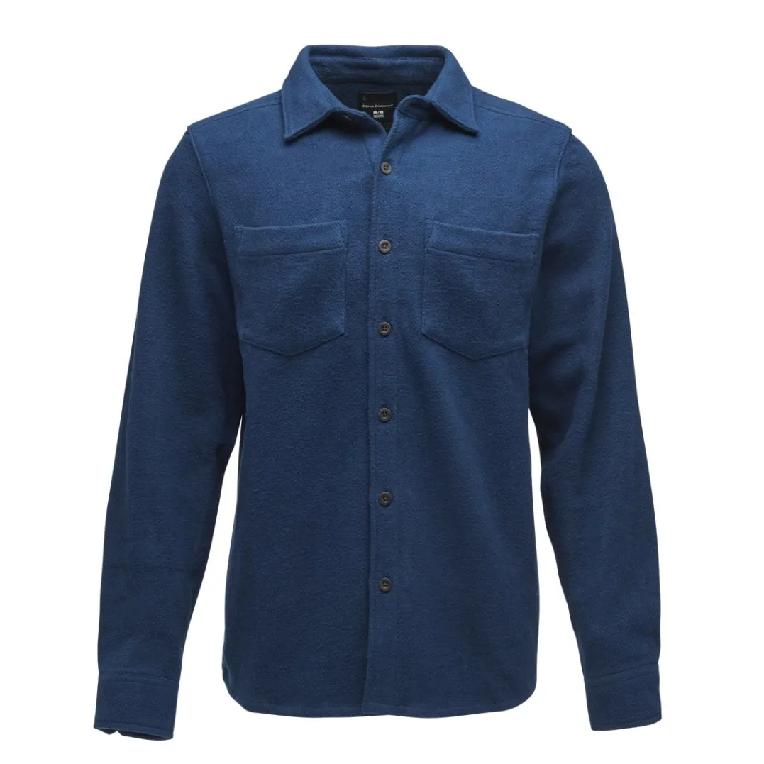 Black Diamond Men's Project Heavy Flannel Indigo