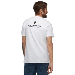 Black Diamond Men's SS Tee Equipment For Alpinist White