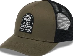 Black Diamond Men's Trucker Hat Basalt-black-black Cam Patch