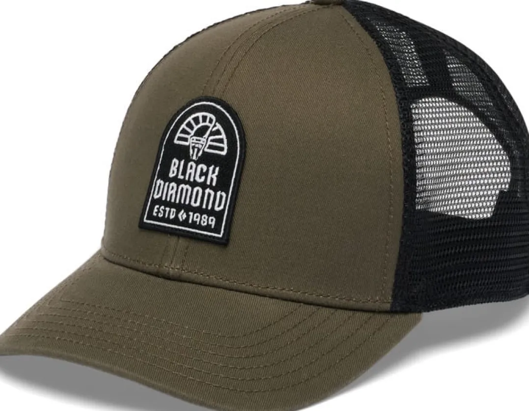 Black Diamond Men's Trucker Hat Basalt-black-black Cam Patch