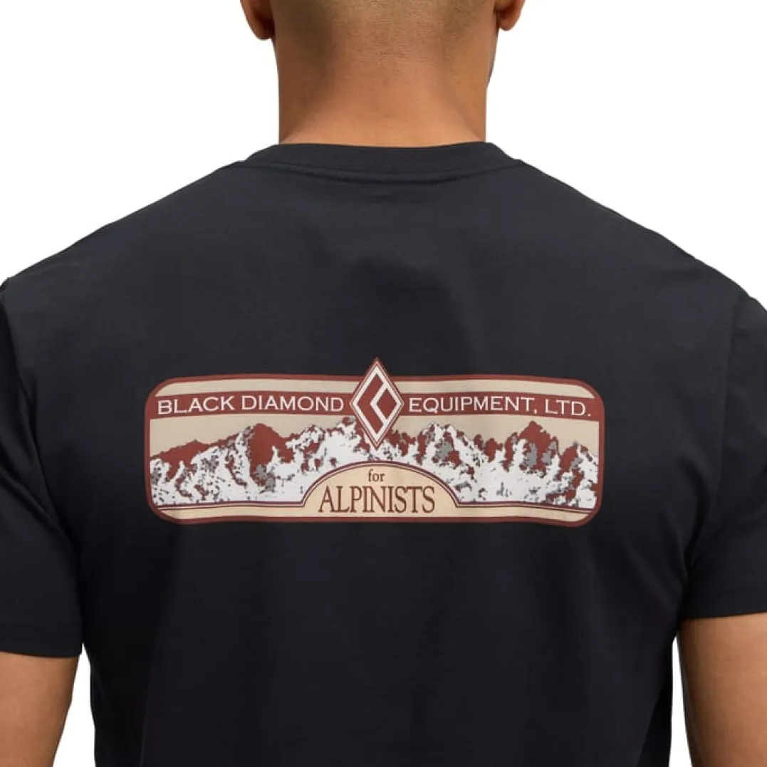 Black Diamond M Heritage Alpinist Ss Tee Black