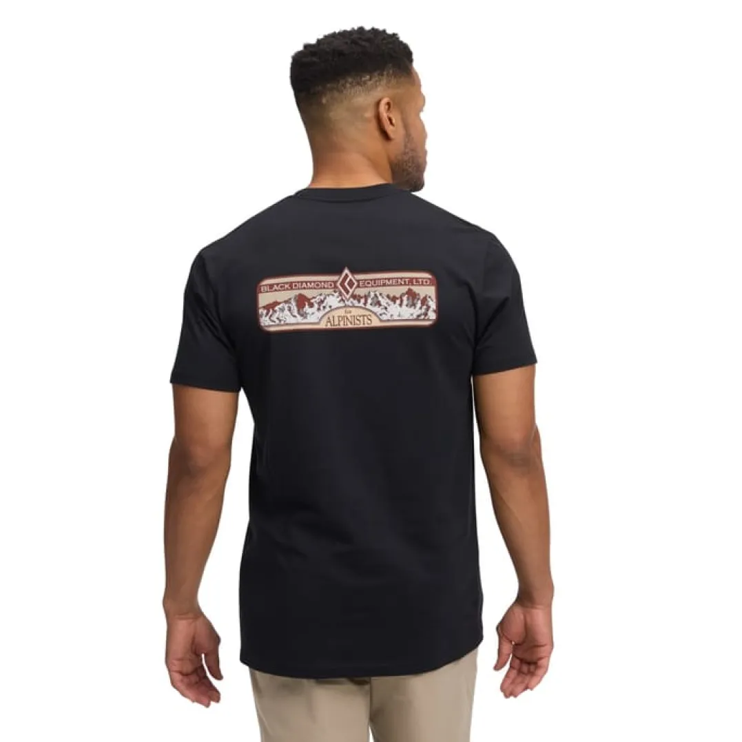 Black Diamond M Heritage Alpinist Ss Tee Black