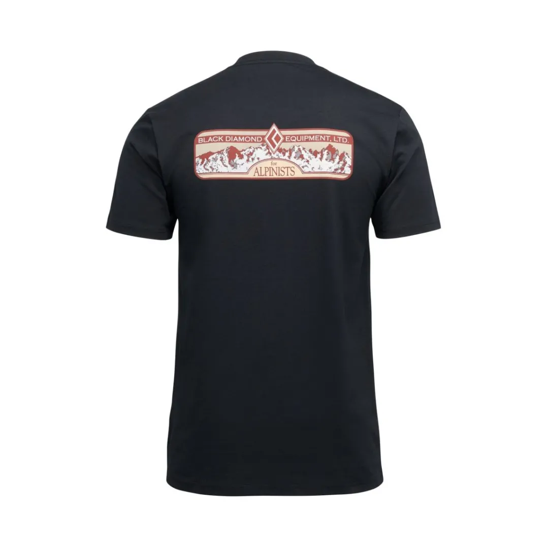 Black Diamond M Heritage Alpinist Ss Tee Black