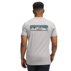 Black Diamond M Heritage Alpinist Ss Tee Nickel Heather