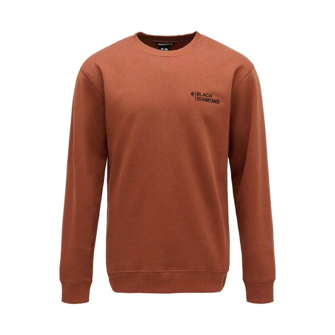 Black Diamond M Mini Stacked Crewneck Clay