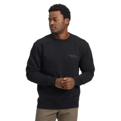 Black Diamond M Mini Stacked Crewneck Black
