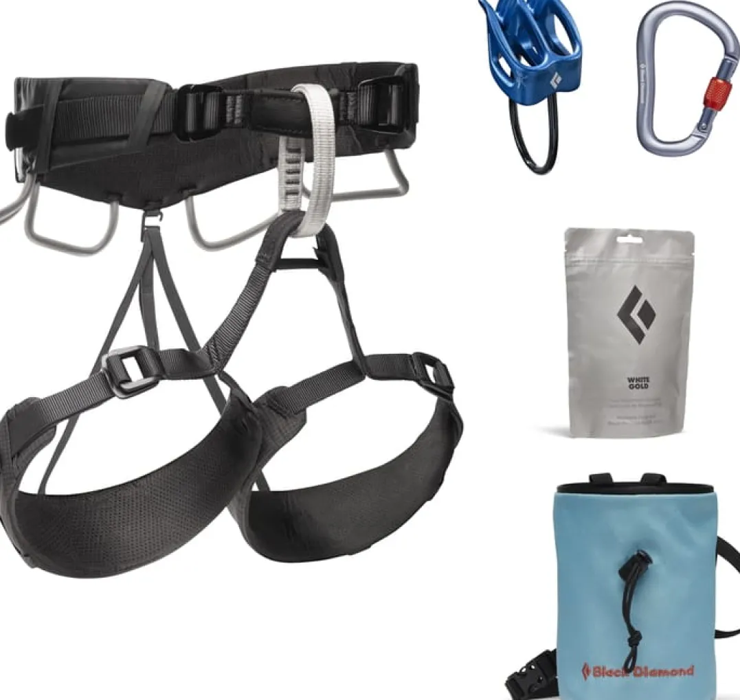 Black Diamond Momentum 4S Harness Package Anthracite