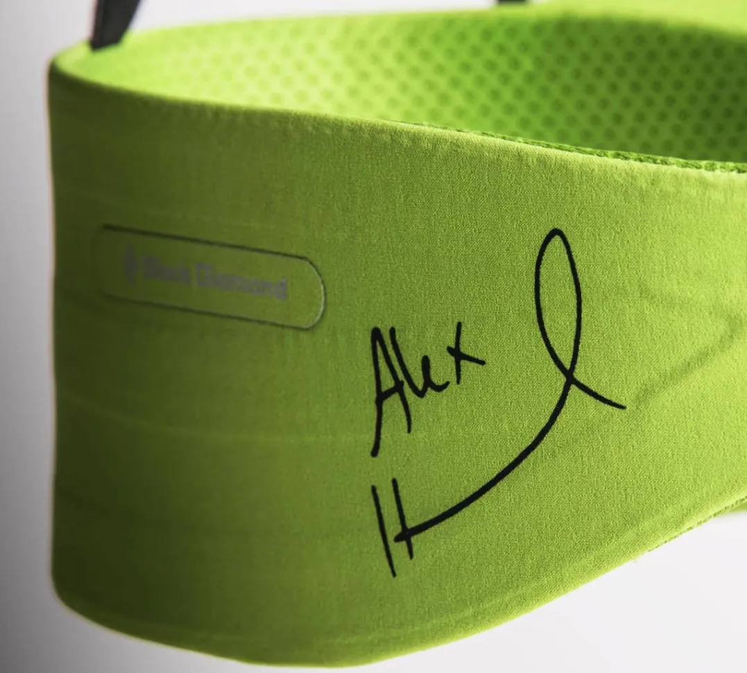 Black Diamond Solution Harness-Honnold Edtn Verde