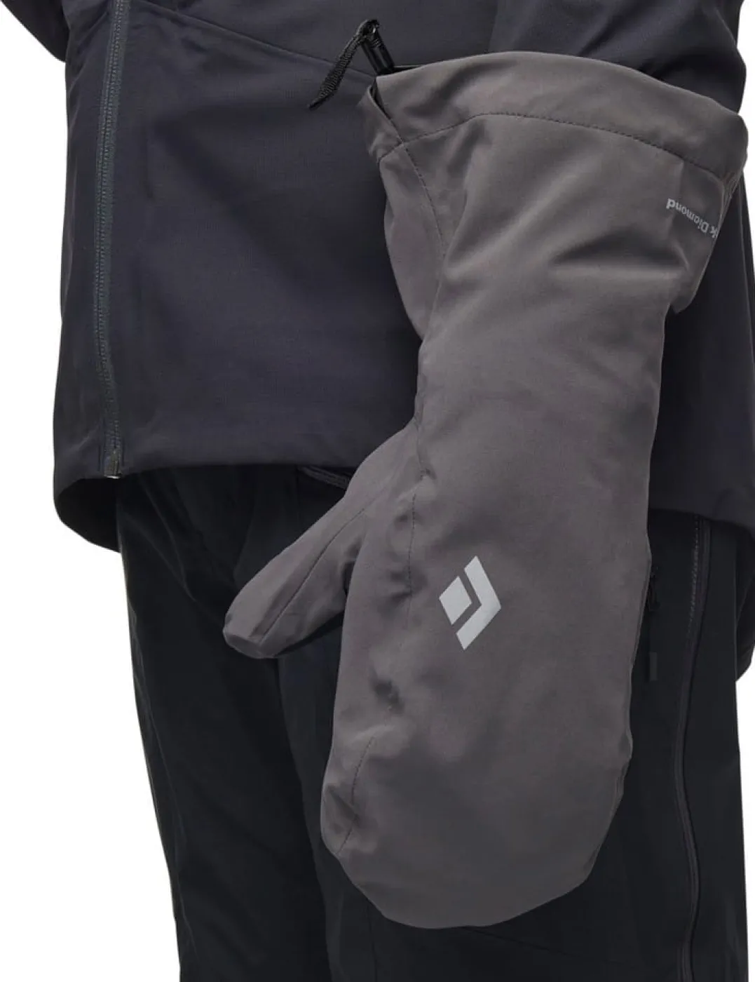 Black Diamond Waterproof Overmitts Smoke