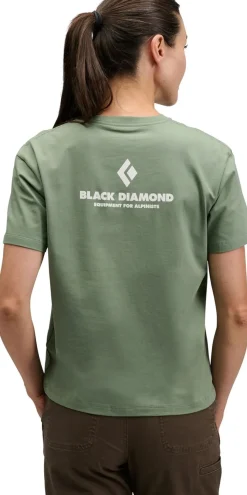 Black Diamond W Equipment For Alpinist SS Tee Laurel Green