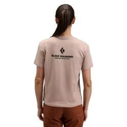 Black Diamond W Equipment For Alpinist SS Tee Pale Mauve