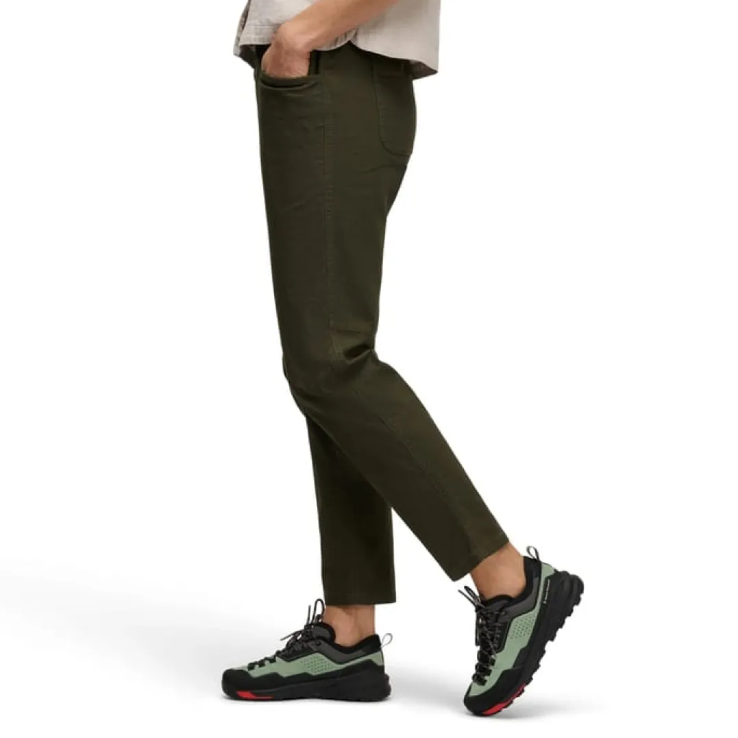 Black Diamond W Ethos Pants Dark Moss