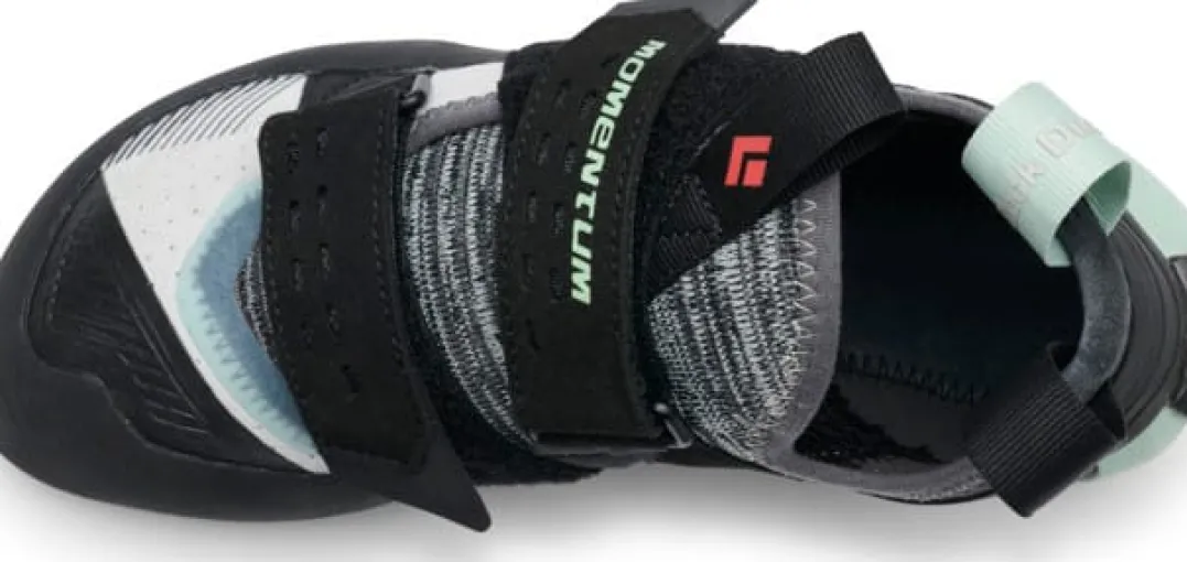 Black Diamond W Momentum Climbing Shoes Foam Green-alloy