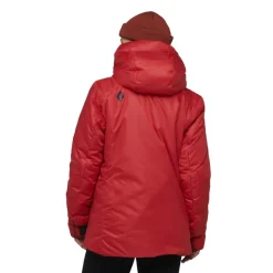 Black Diamond Women's Belay Parka Coral Red