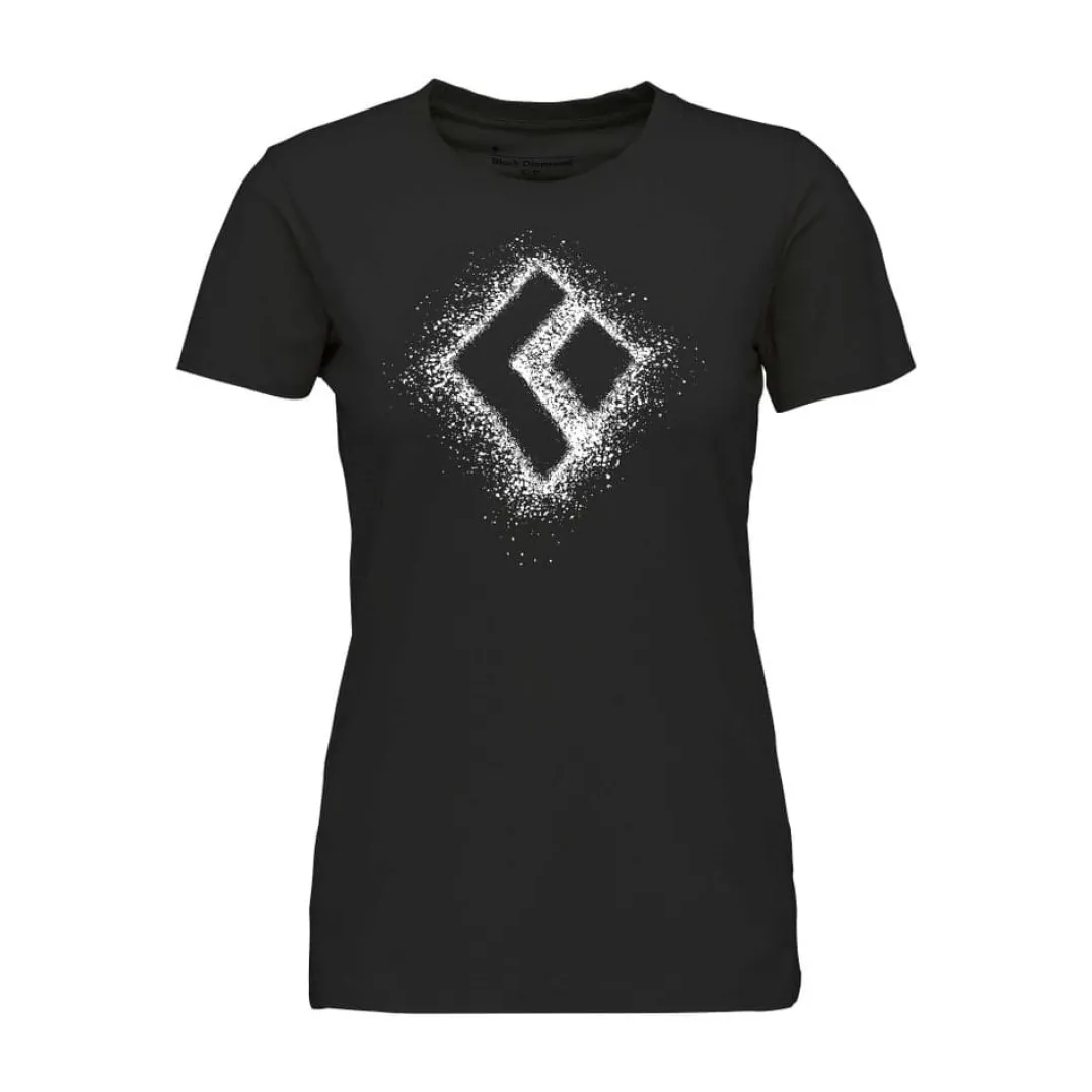 Black Diamond Women's Chalked Up 2.0 SS Tee Black