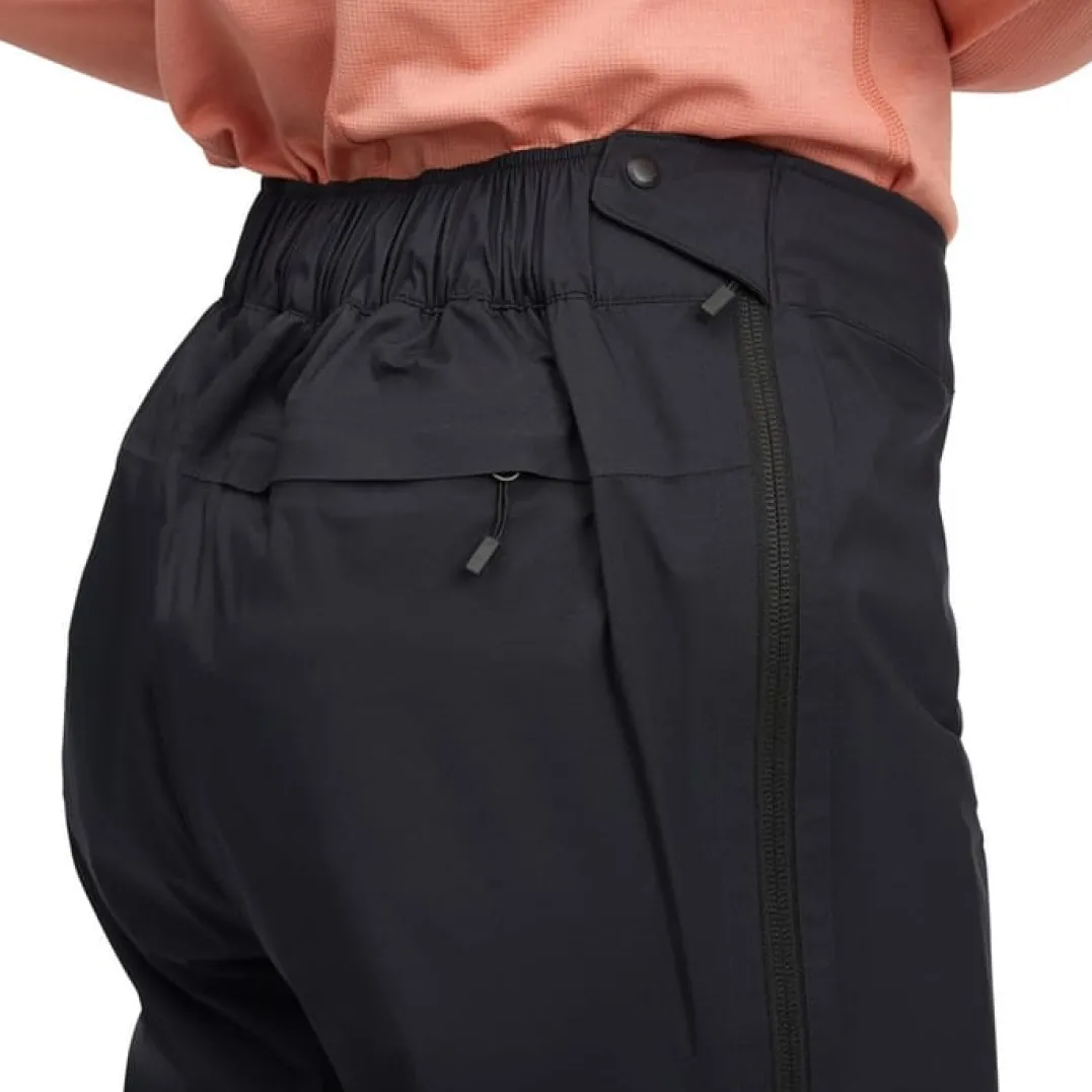 Black Diamond Women's Fineline Stretch Full Zip Pants Black