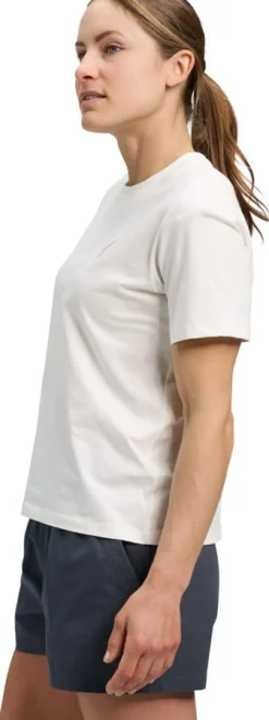 Black Diamond Women's Heritage Badge Short Sleeve Tee Off White