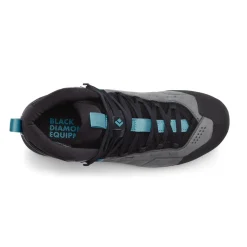 Black Diamond Women's Misson Leather Mid WP Steel Grey/Costal Blue