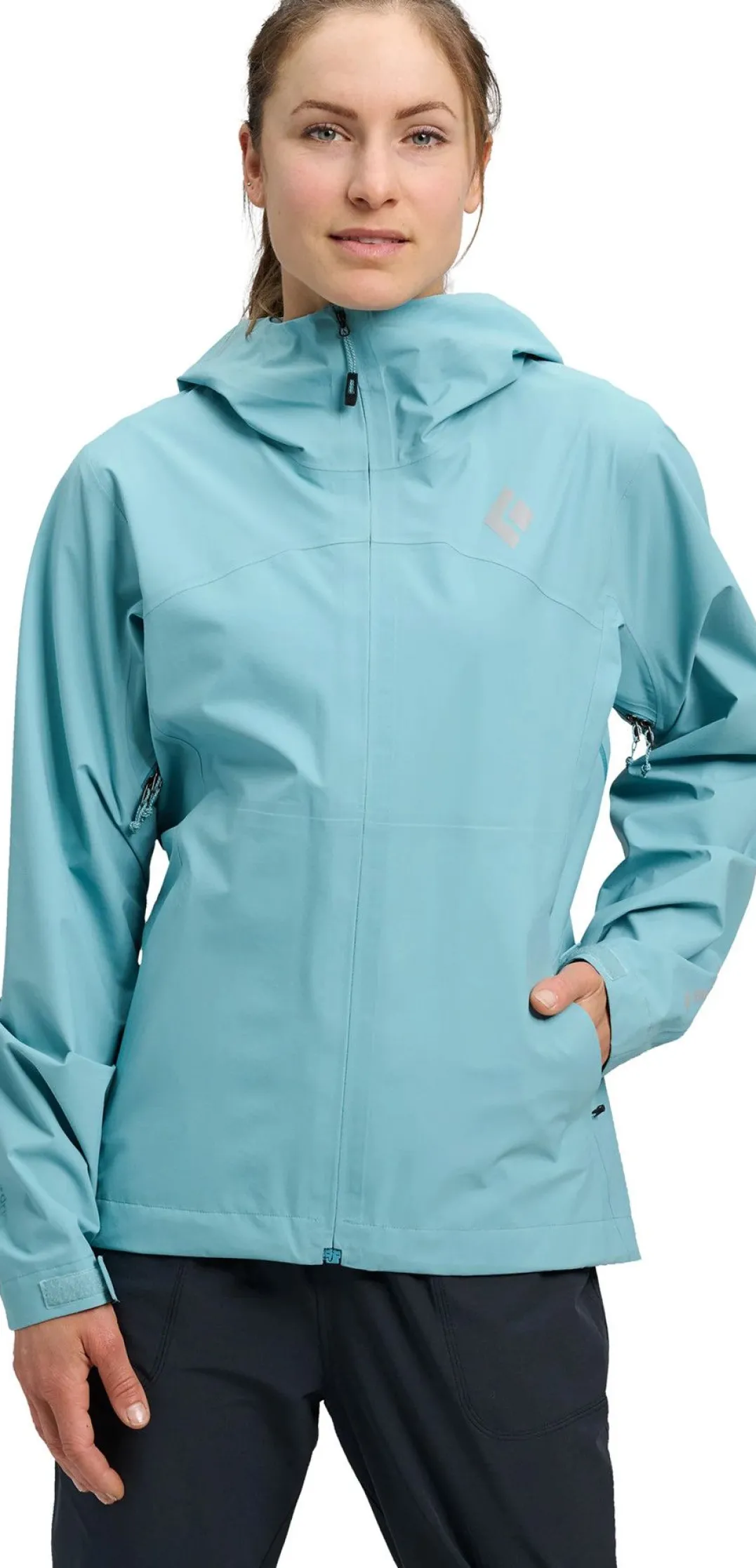 Black Diamond Women's Strataline Stretch Shell Glacier
