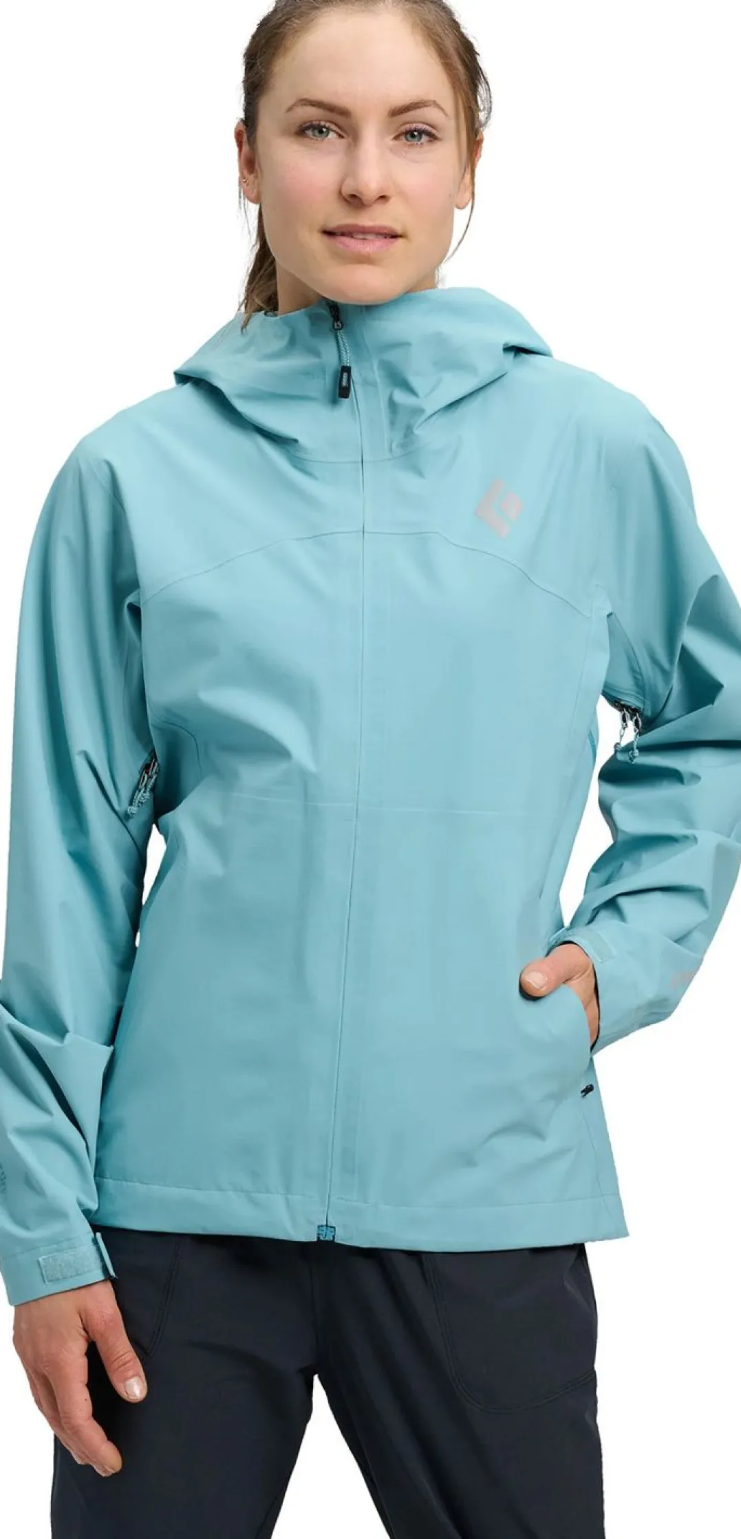 Black Diamond Women's Strataline Stretch Shell Glacier