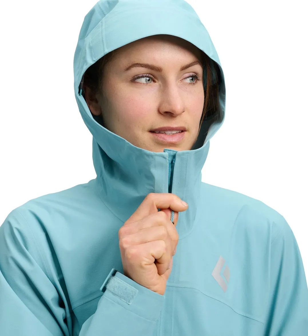 Black Diamond Women's Strataline Stretch Shell Glacier