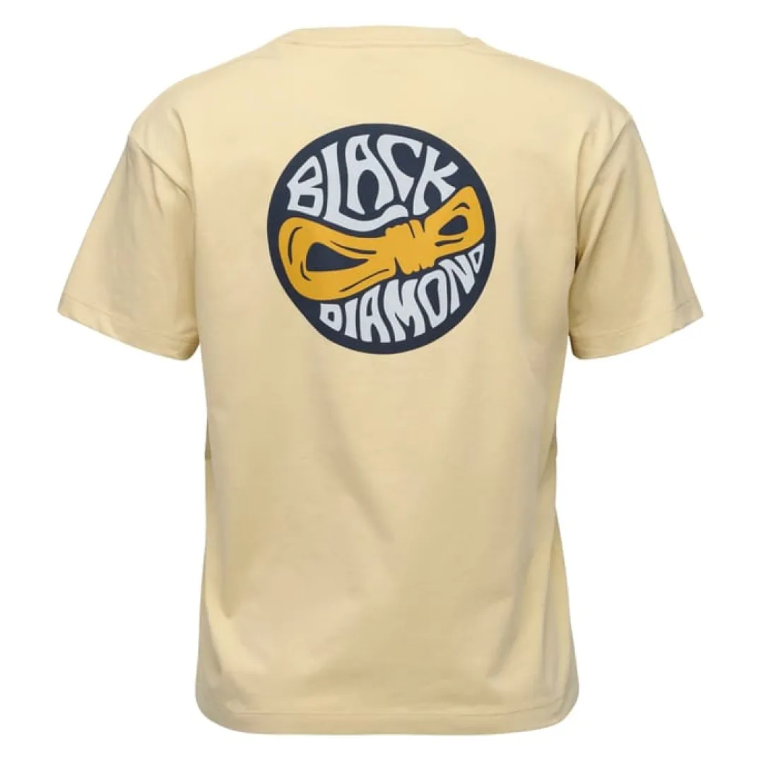 Black Diamond W Rope Badge SS Tee White Oak