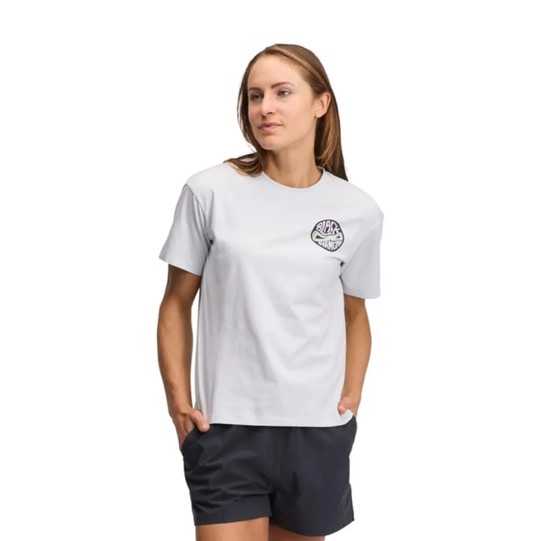 Black Diamond W Rope Badge SS Tee Belay Blue