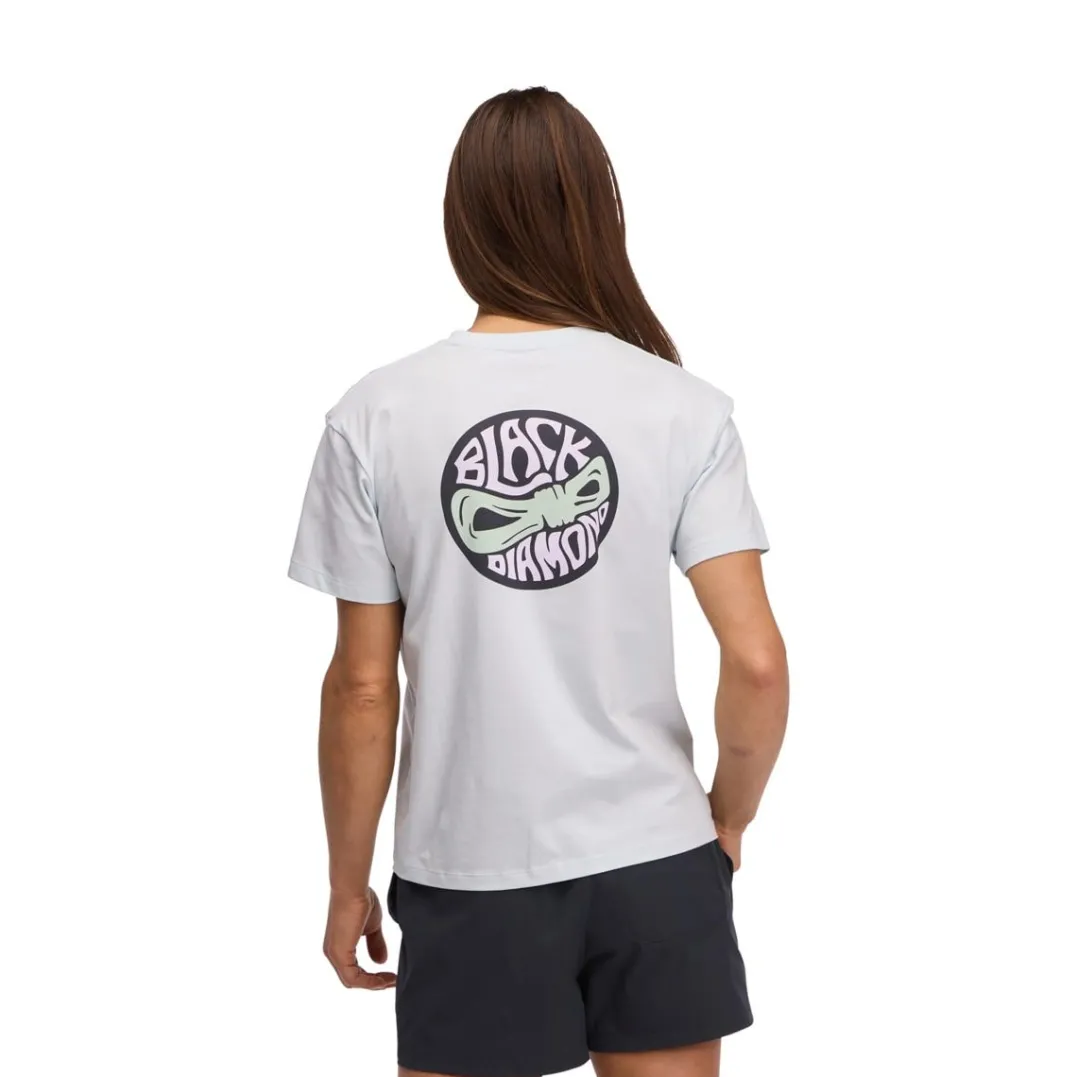 Black Diamond W Rope Badge SS Tee Belay Blue