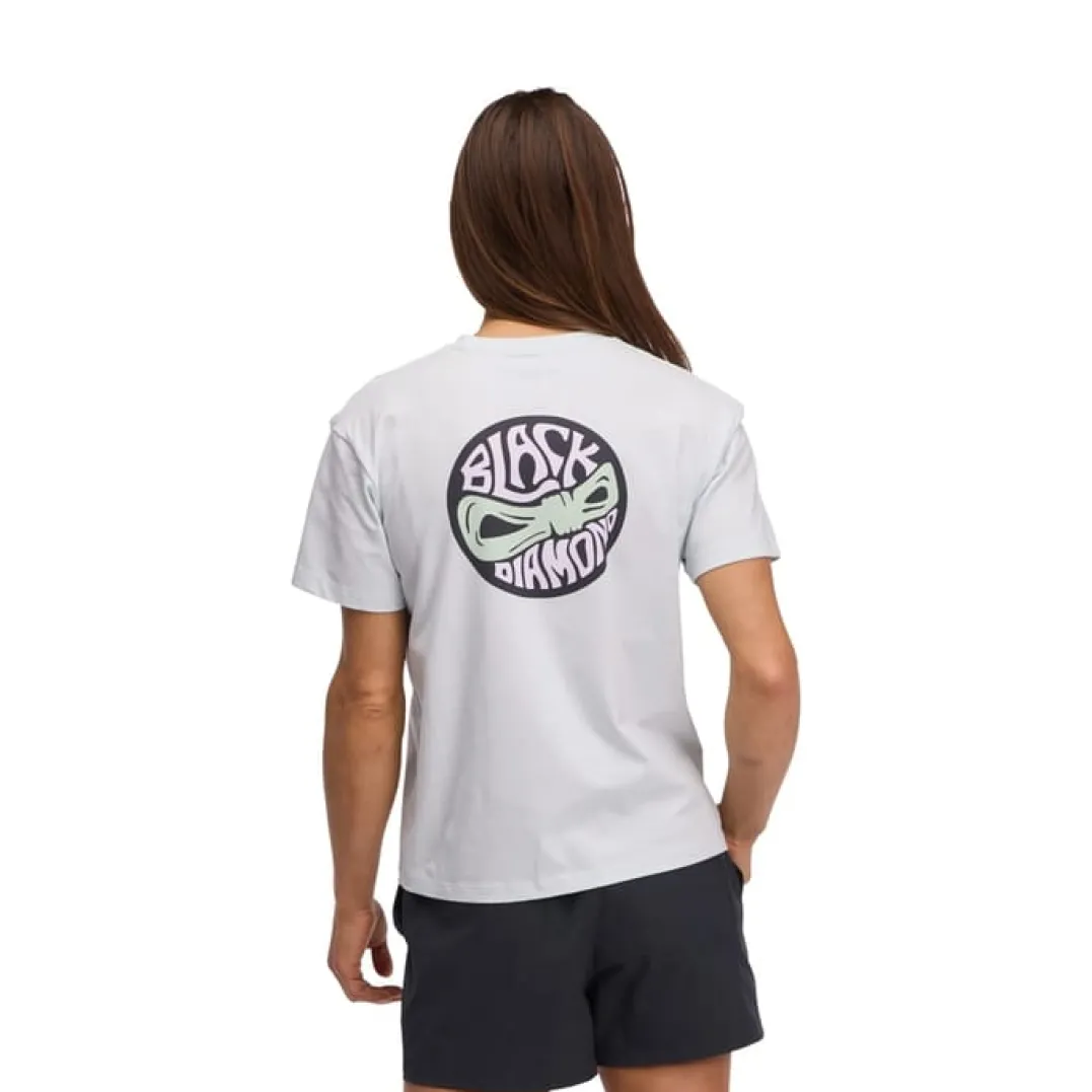 Black Diamond W Rope Badge SS Tee Belay Blue