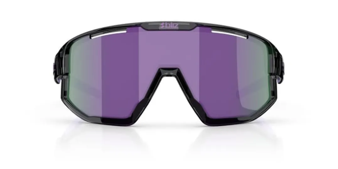 Bliz Fusion Small Crystal Black / Grey W Putple Multi