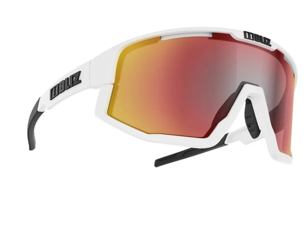 Bliz Fusion White/Smoke Red Multi
