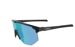 Bliz Hero Matt Black/Brown with Blue Multi