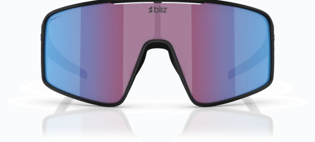 Bliz P001 Matt Black/Begonia - Violet W Blue Multi