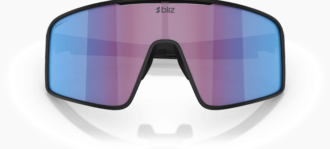 Bliz P001 Matt Black/Begonia - Violet W Blue Multi
