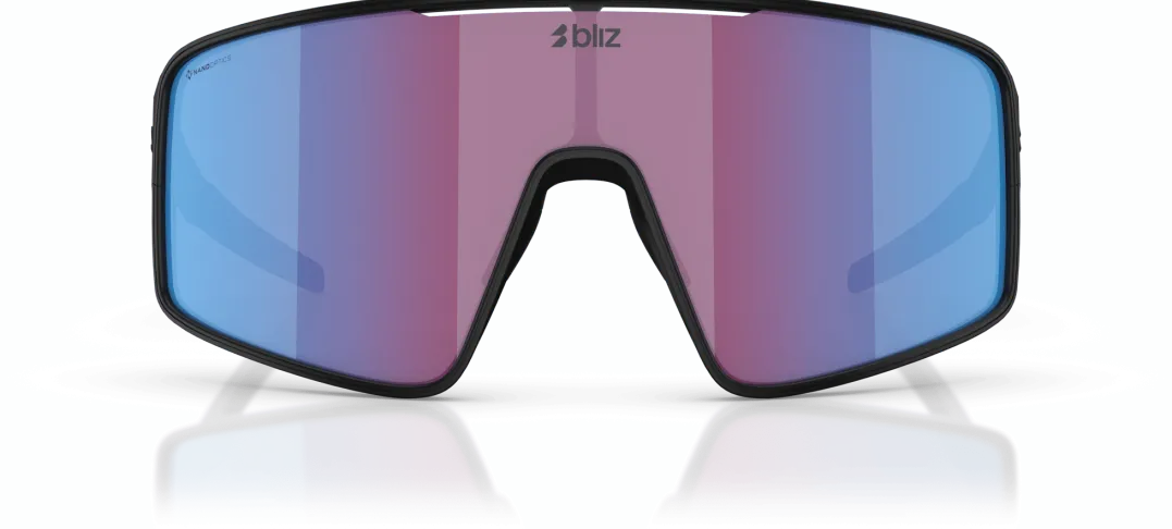 Bliz P001 Matt Black/Begonia - Violet W Blue Multi