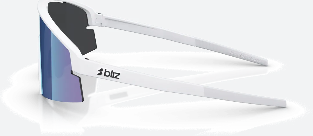 Bliz P006 Matte White/Smoke W Blue Multi