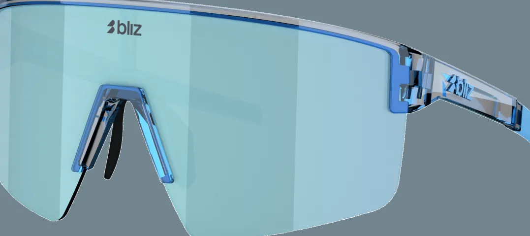 Bliz P004 Transparent Blue/Smoke W Ice Blue Multi