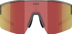 Bliz P004 Transparent Dark Grey/Brown W Red Multi