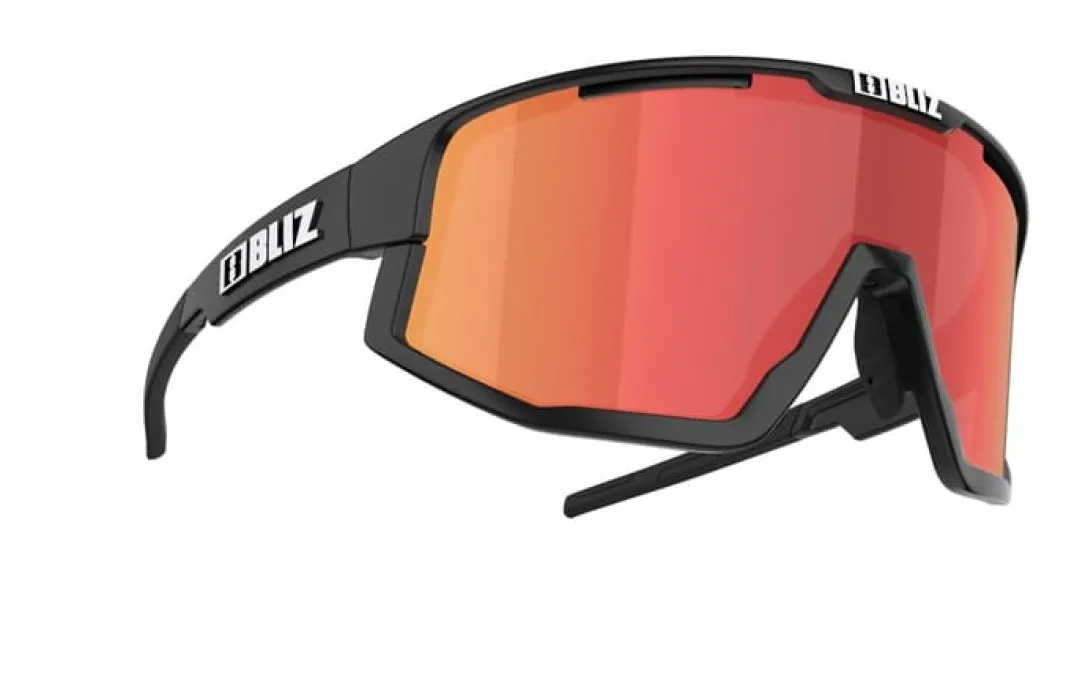 Bliz Vision Black/Smoke Red Multi