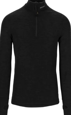 Brynje Arctic Zip Polo W/Inlay Black