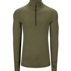 Brynje Tactical Arctic Zip Polo 3/4 Neck Olivegreen