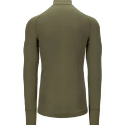 Brynje Tactical Arctic Zip Polo 3/4 Neck Olivegreen