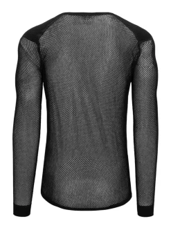 Brynje Unisex Wool Thermo Shirt with Inlay Black